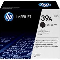 خرطوشة حبر ليزر أسود اتش بى HP 39A اصلى - (خرطوشة ليزر Q1339A)